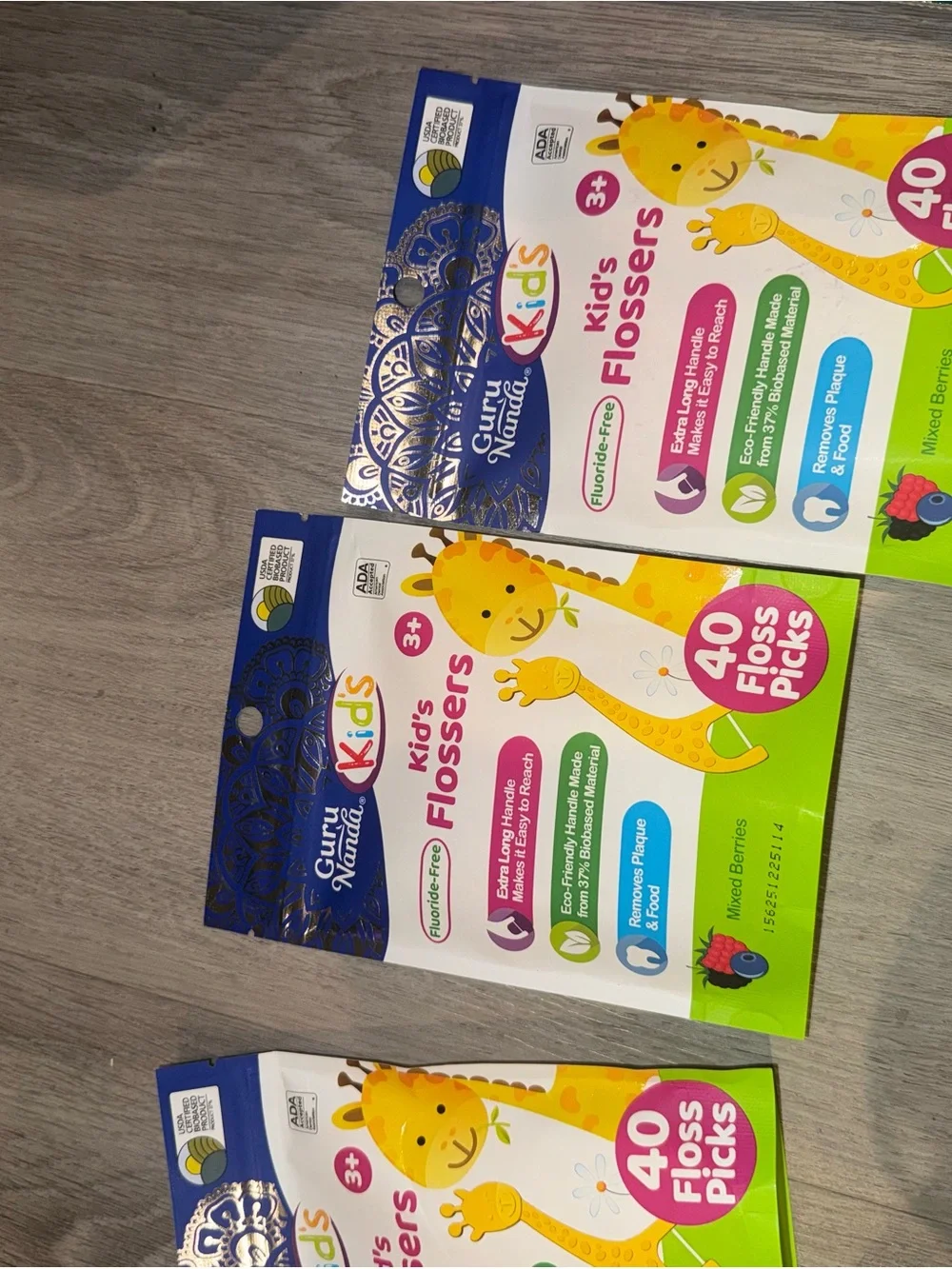 Kids Monster Frens Oral Care Kit - Blue, Purple & Pink